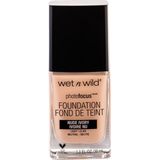 Wet n Wild - Photo Focus Foundation - Foundation Nude Elfenbein - Hochdeckend, für makellose Haut auf Fotos - Reduziert feine Linien, Flecken und Falten - Vegan - Nude Ivory