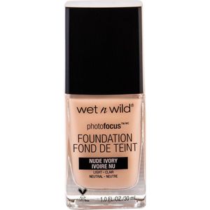 Wet 'n Wild - Photo Focus Foundation - Nude Ivory - 30 ml