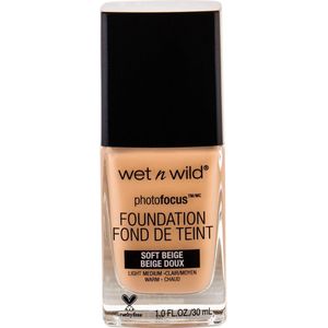 Wet 'n Wild - Photo Focus Foundation - Soft Beige - 30 ml