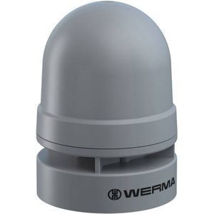 Werma Signaltechnik Sirene 160.700.75 Mini Sounder Dauer/Puls 24VAC/DC GY Pulstoon, Continugeluid 24 V 95 dB