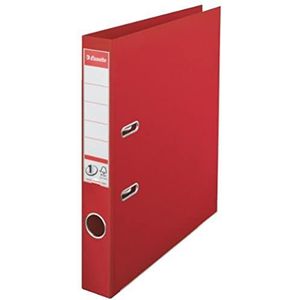 10 x Esselte Ordner No. 1 A4 50mm PP-kaschiert rot
