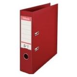Esselte Ordner Power Nr. 1 - PP - A4 - rugbreedte 75 mm - verwisselbaar rugetiket - bordeaux