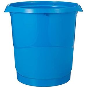 Esselte afvalbak Vivida 14L blauw (10K135C)