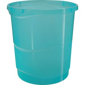 Esselte Colour'Breeze Kunststof Prullenbak - 14 Liter - Blauw
