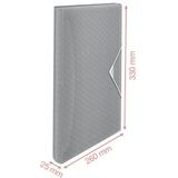 F&#228;chermappe Colour'Breeze A4 PP koralle