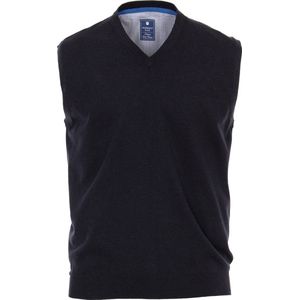 Redmond heren spencer katoen - V-hals - marine blauw