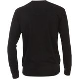 Redmond - Trui - Zwart - V-hals - 100% Katoen
