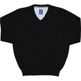 Redmond - Trui - Zwart - V-hals - 100% Katoen