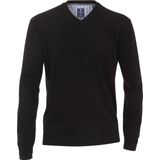 Redmond - Trui - Zwart - V-hals - 100% Katoen