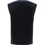 Redmond heren spencer katoen - V-hals - marine blauw