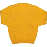 Redmond Casual Trui V-hals oker, Effen