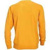 Redmond Casual Trui V-hals oker, Effen