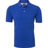 Redmond regular fit poloshirt - kobalt blauw