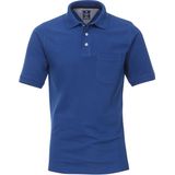 Redmond regular fit poloshirt - kobalt blauw