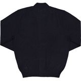 Redmond heren vest katoen - met rits - marine blauw