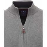 Redmond - Heren Vest - Grijs - 100% Katoen - Rits