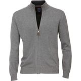 Redmond - Heren Vest - Grijs - 100% Katoen - Rits