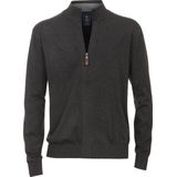 Redmond - Vest - Grijs - Heren - Met Rits - Licht Getailleerd