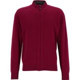 Redmond - Heren Vest - Donker Rood - 100% Katoen - Regular Fit