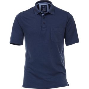 Redmond regular fit poloshirt - jeansblauw melange