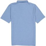 Redmond regular fit poloshirt - midden blauw melange