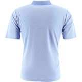 Redmond regular fit poloshirt - midden blauw melange