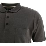 Redmond regular fit poloshirt - antraciet melange