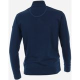 Redmond - Heren Schipperstrui - Blauw - Katoen - Opstaande Kraag