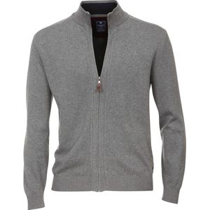 Redmond - Heren Vest - Grijs - 100% Katoen - Rits