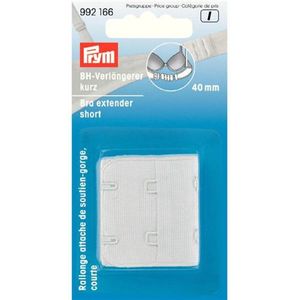 Prym - BH-verlengstuk - Wit - Korte uitvoering - 40 of 50 mm