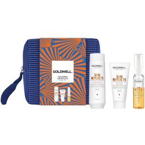 Goldwell Dualsenses Summer Heroes Travel Set - Shampoo, Conditioner, UV Spray