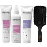 Goldwell - Sleek Box - Verzorgings- en Stylingkit - Inclusief Paddle Brush