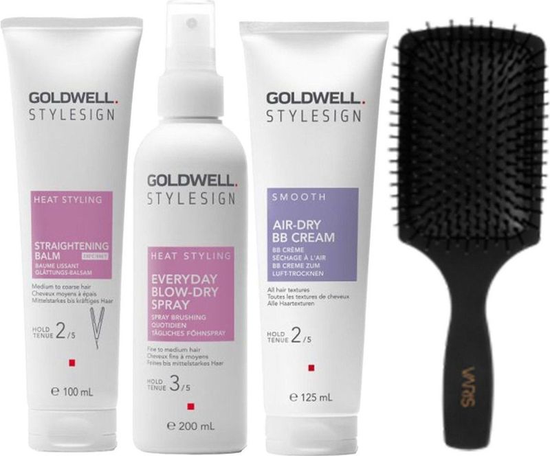 Goldwell - Sleek Box - Verzorgings- en Stylingkit - Inclusief Paddle Brush