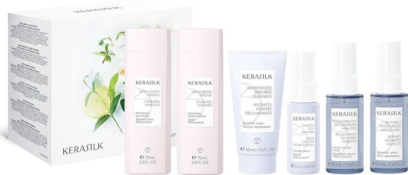 Kerasilk - Travel Set - Haarverzorging - Reisformaten - Vegan Formule