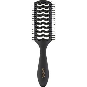 Varis - Vent Brush - Haarborstel - Zwart - Nylon