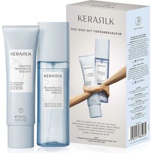 Kerasilk - Hair Set - 90ml Strengthening Bond Builder - 125ml Liquid Cuticle Filler