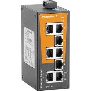 Weidmüller - Netwerkschakelaar - Fast Ethernet - Oranje - Beheerloos