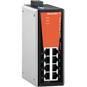 Weidmüller - IE-SW-VL08-8GT - Netwerk-switch - Gigabit Ethernet - 8 Poorten - IP 30