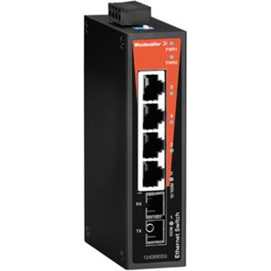 Weidmüller - Basic Line - Netwerkschakelaar - 4 Havens - Unmanaged - Fast Ethernet