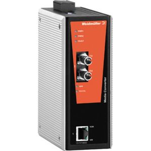 Weidmüller - WEID Media Converter - Netwerkschakelaar - Zilver - Oranje