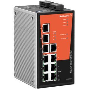 Weidmüller - Switch Top-hat rail - Netwerkschakelaar - 7x10/100Mbps - 1286930000