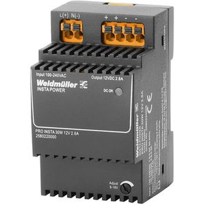Weidmüller 2580220000 Schakelnetvoeding 12 V/DC 2.6 A 30 W Inhoud 1 stuk(s)