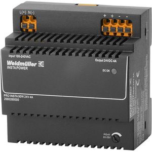 Weidmüller - Schakelnetvoeding - 24 V/DC - 4 A - 96 W - Inhoud 1 stuk