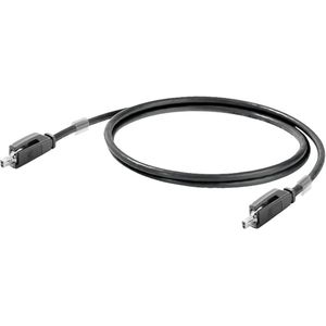 Weidmüller 2725850020 RJ45 Netwerkkabel, patchkabel S/STP 2.00 m Zwart 1 stuk(s)