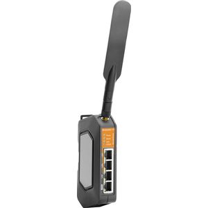 Weidmüller - IE-SR-4TX-LTE/4G-EU - Router - Zwart - Geïntegreerde Firewall