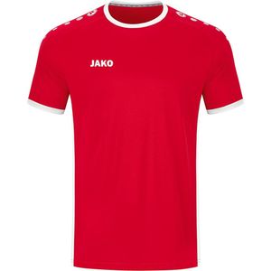 JAKO - Jersey Primera (Korte Mouw), Uniseks-Volwassene, Sportrood, M
