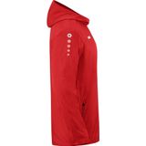JAKO - All-Weather Jas Team 2.0, Uniseks-Volwassene, Rood, M