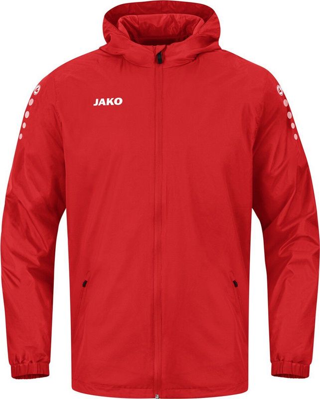 JAKO - All-Weather Jas Team 2.0, Uniseks-Volwassene, Rood, M