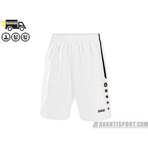 Jako Turin Short - Voetbalbroek - Jongens - Wit