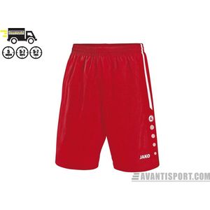 Jako Turin Short - Voetbalbroek - Jongens - Rood